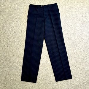 JOSEPH ABBOUD PINSTRIPE WOOL BOYS DRESS SLACKS SIZE 20